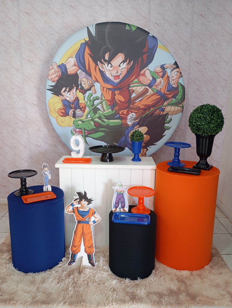 Kit Ouro Dragon Ball Z - Greicy Art´S Decor
