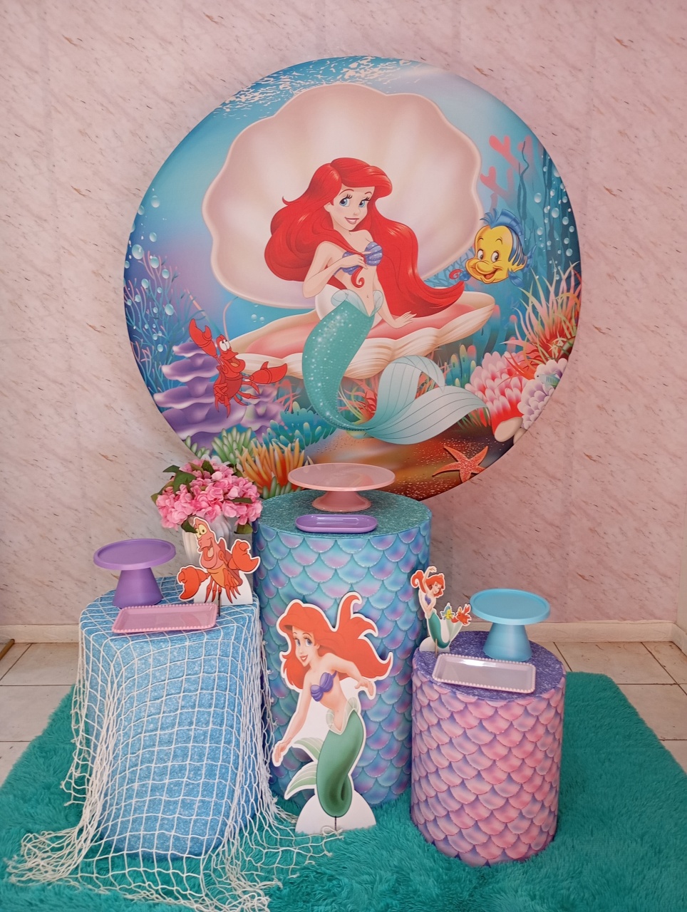 Kit Prata Ariel - Greicy Art´s Decor