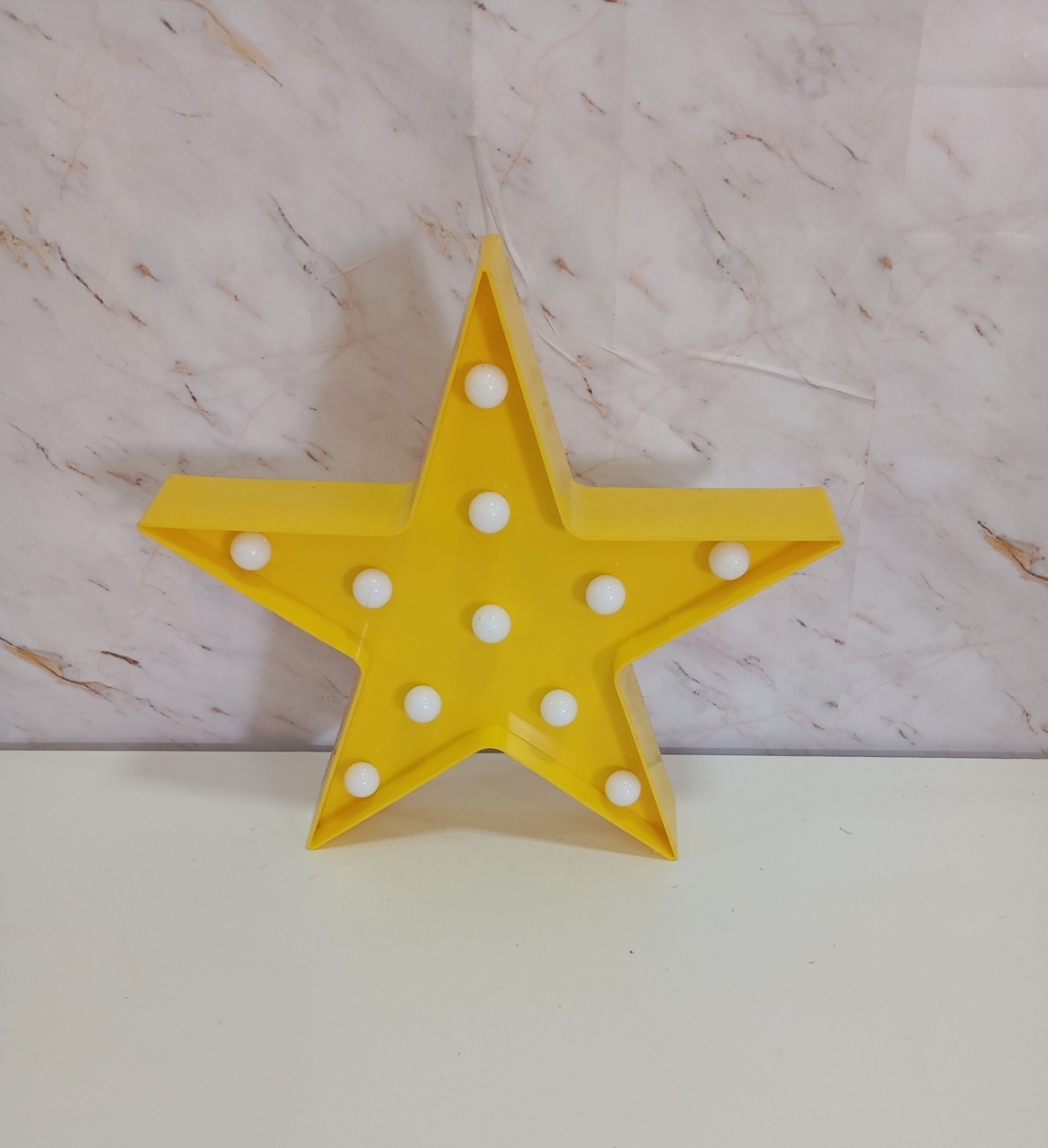 Led Mesa Decorativo Estrela - Greicy Art´s Decor