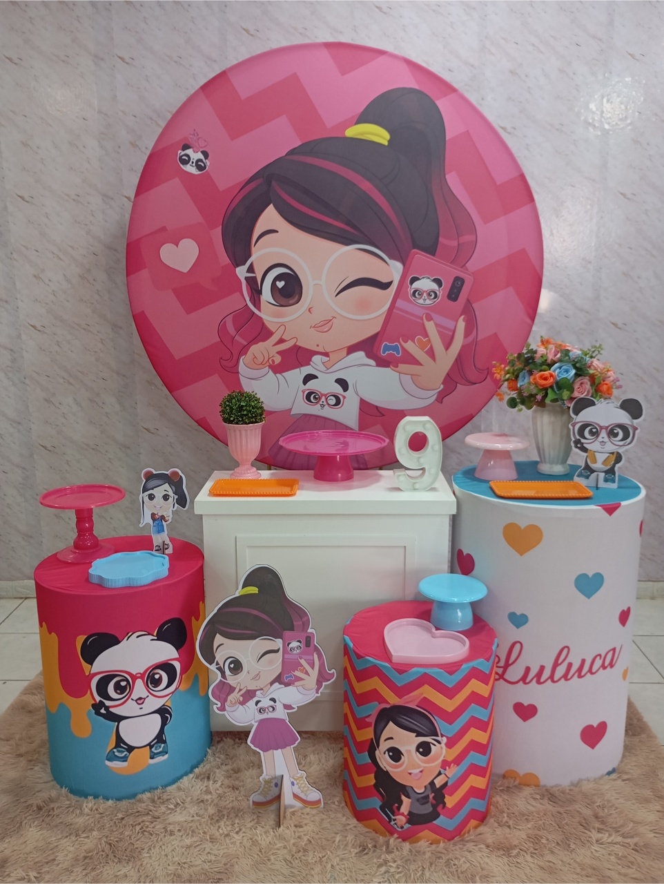 Kit Ouro Luluca  - Greicy Art´S Decor