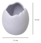 Ovo Decorativo Cerâmica - imagem 1