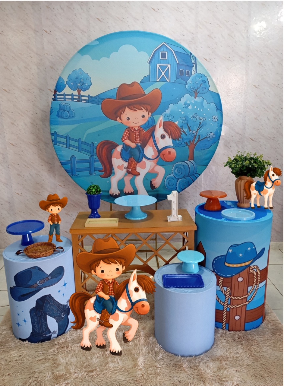 Kit Ouro Cowboy - Greicy Art´s Decor