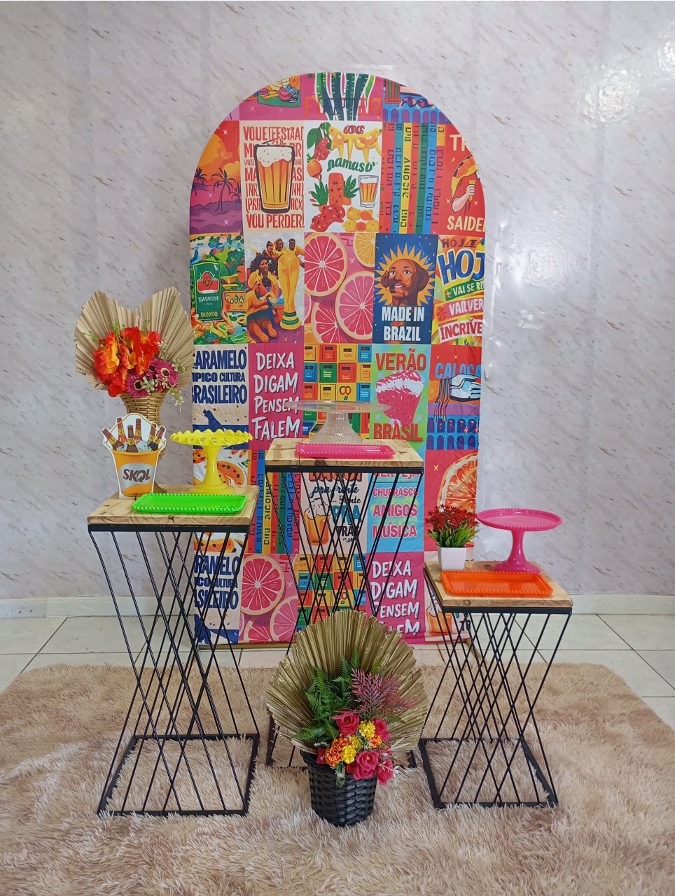 Kit Prata Brasilidade - Greicy Art´s Decor