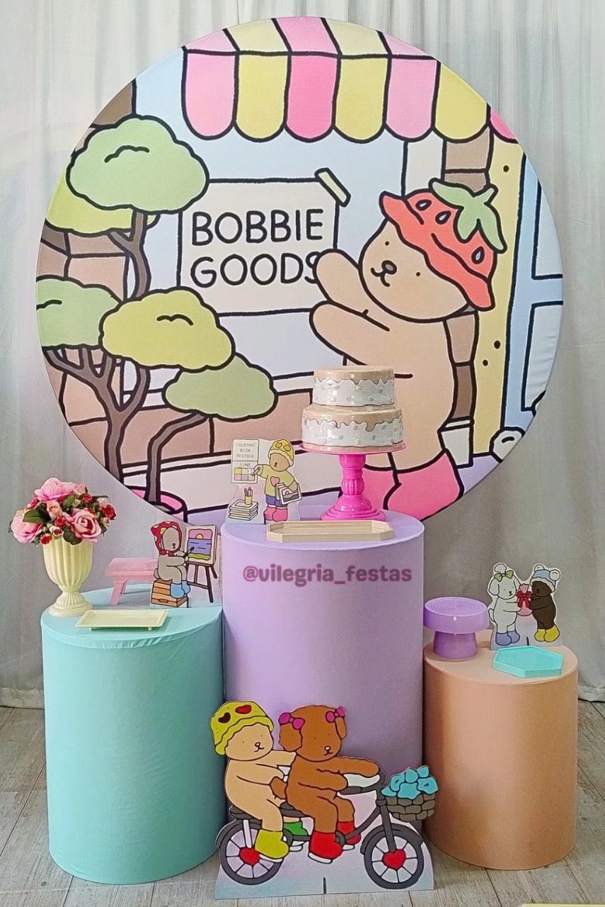 Kit Arco Íris Bobbie Goods - Vilegria Festas