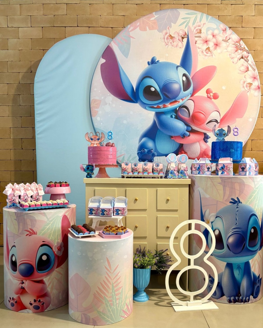 Kit Universo Stitch E Angel Candy - Vilegria Festas