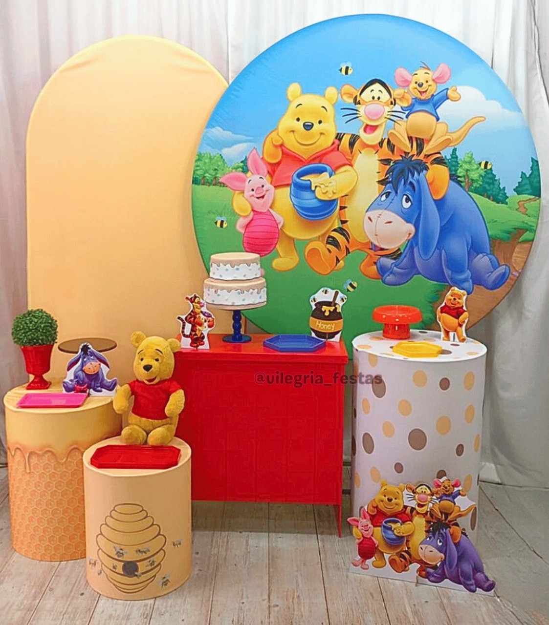 Kit Universo Ursinho Pooh - Vilegria Festas