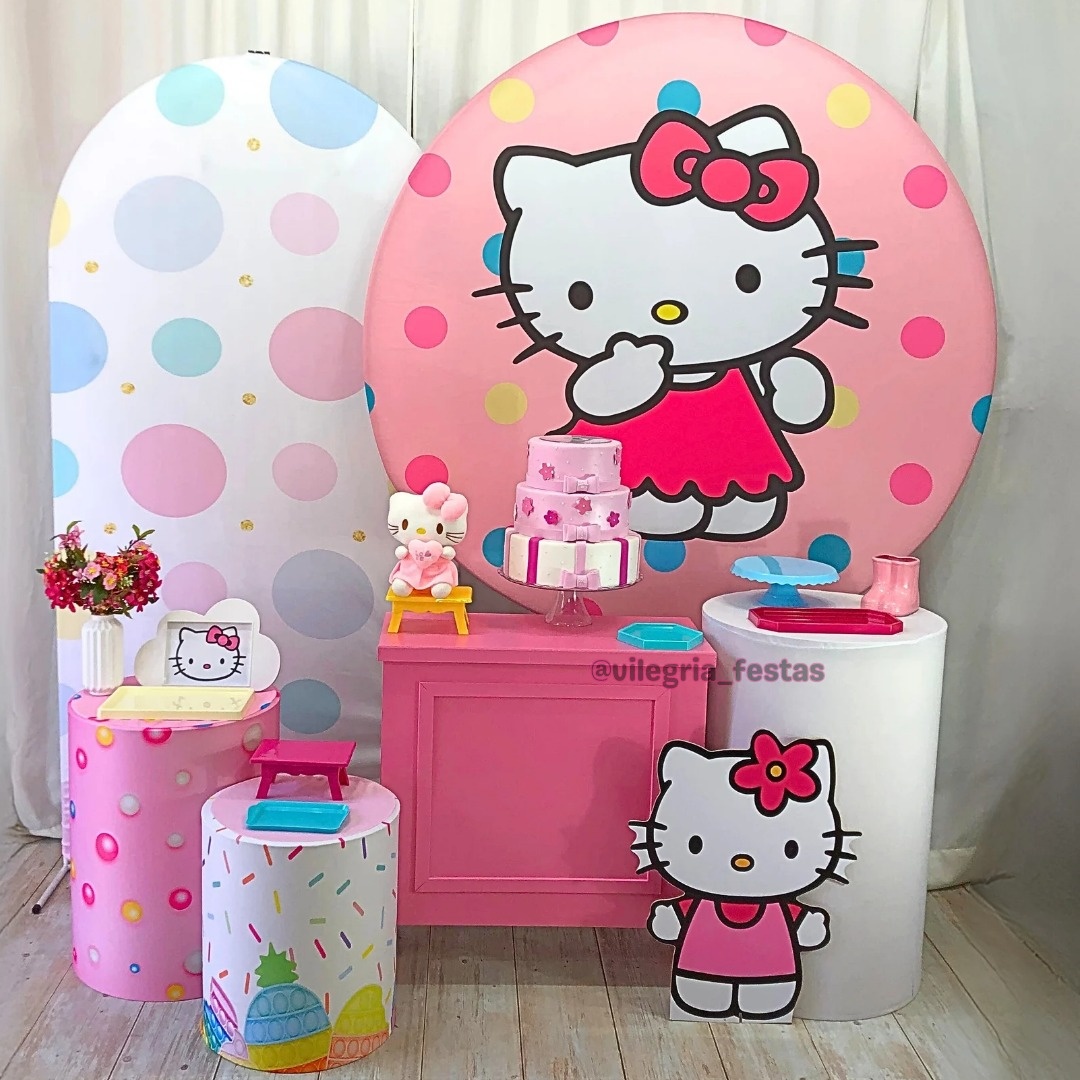 Kit Universo Hello Kitty - Vilegria Festas