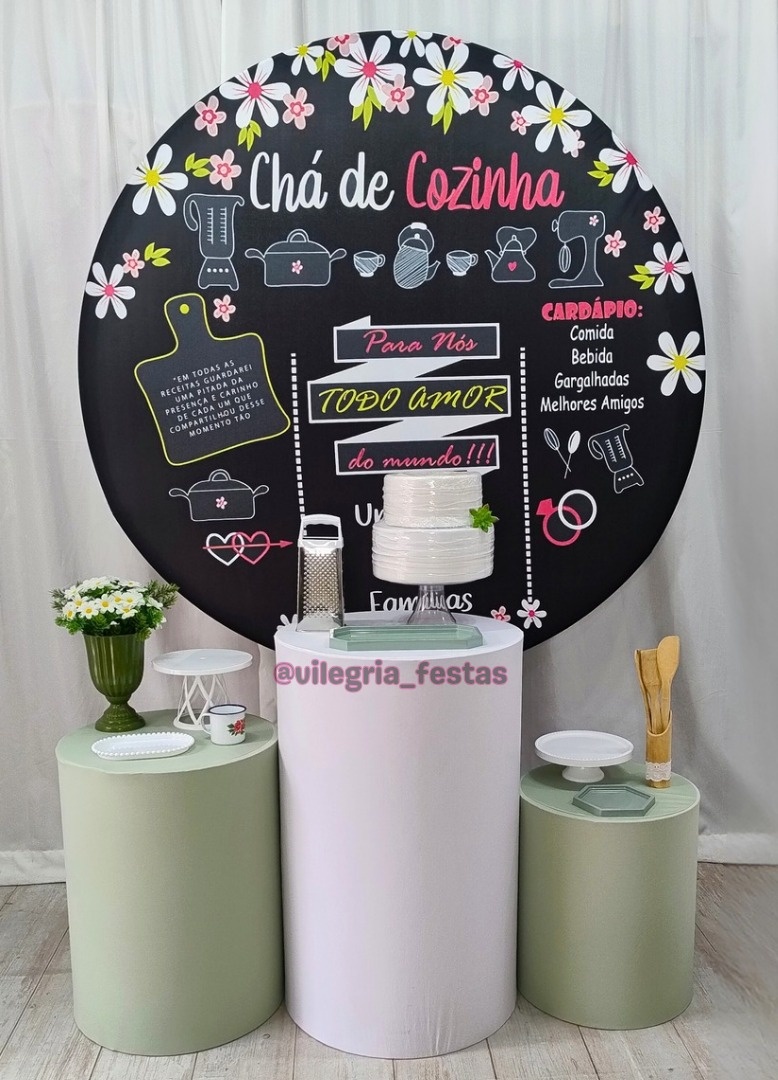 Kit Adulto Rc Chá de Cozinha - Vilegria Festas