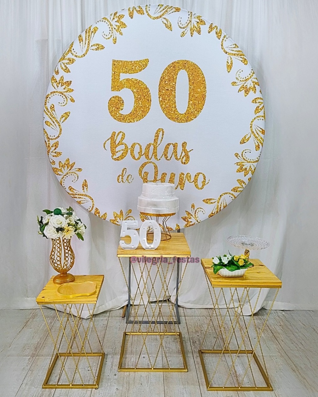 Kit Adulto Rf3 Bodas de Ouro - Vilegria Festas