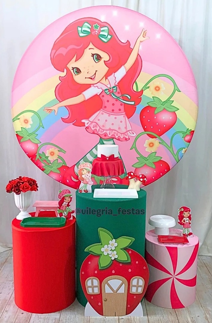 Kit Arco Íris Moranguinho - Vilegria Festas