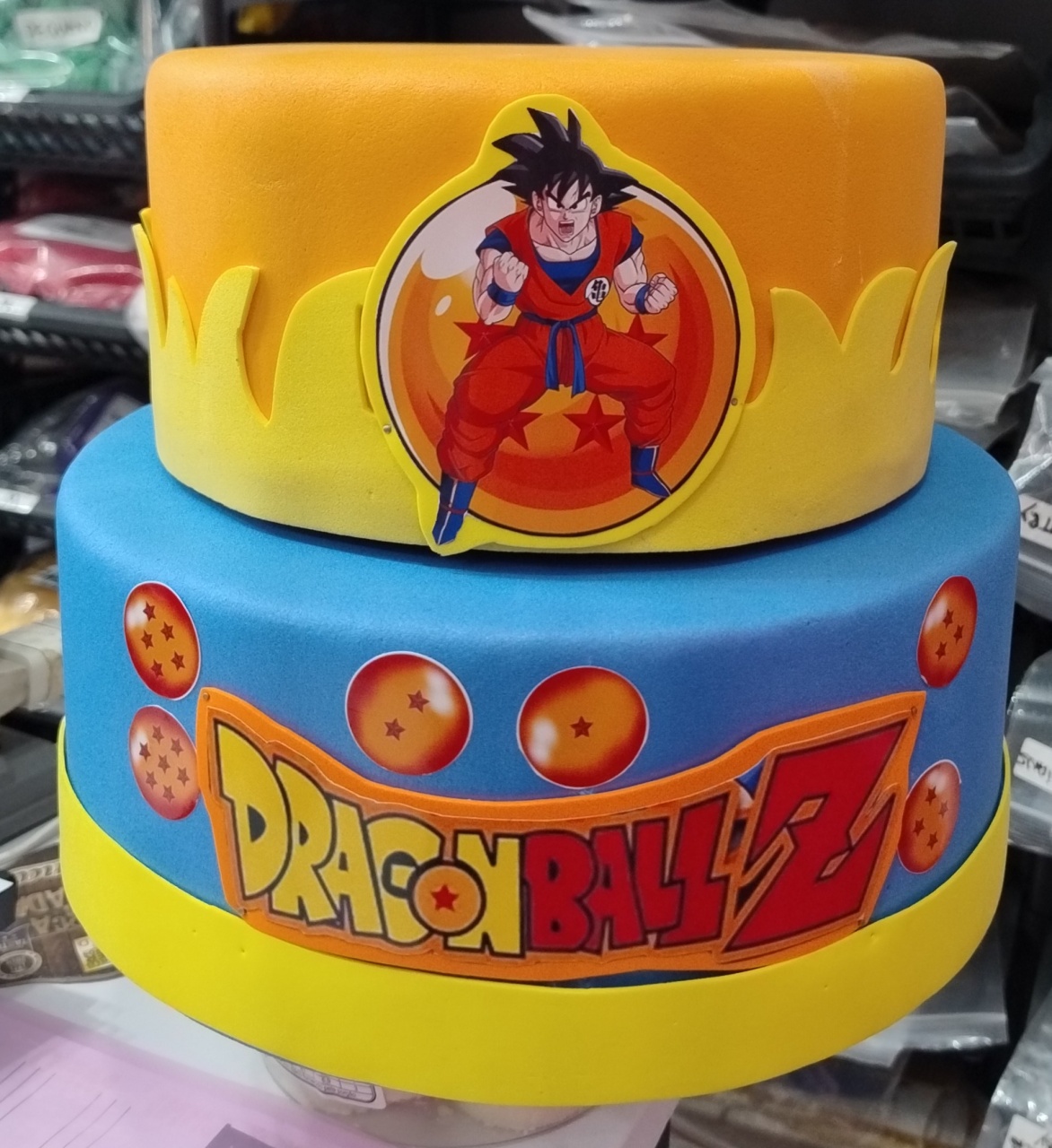 Bolo Fake 2And Dragonball Z - Vilegria Festas