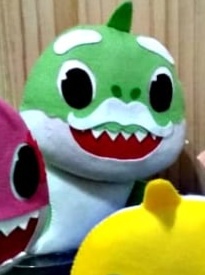 Feltro Baby Shark Verde - Vilegria Festas