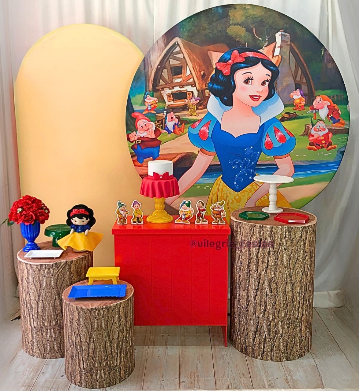 Kit Universo Branca de Neve - Vilegria Festas