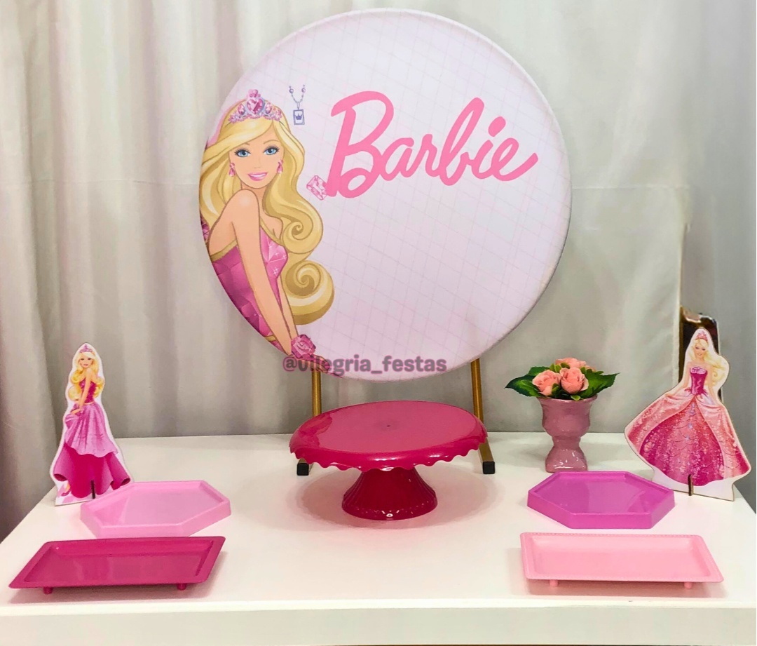 Kit Alegria Barbie - Vilegria Festas