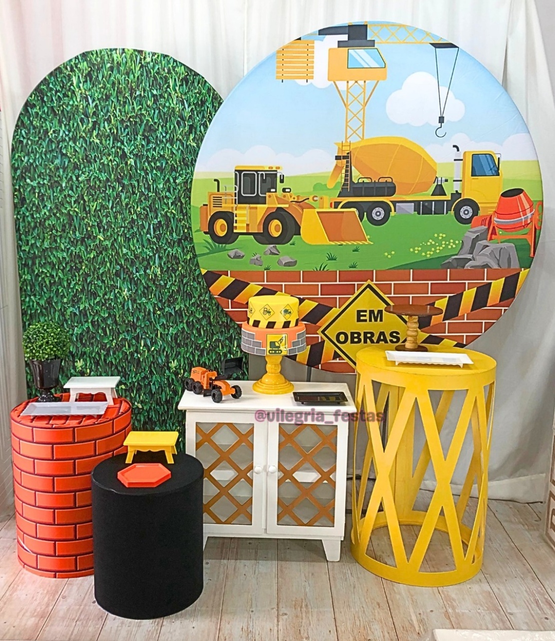 Kit Universo Construção - Vilegria Festas