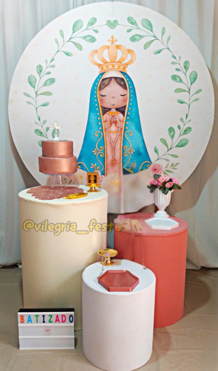 Kit Arco Íris Nossa Senhora Aparecida - Vilegria Festas