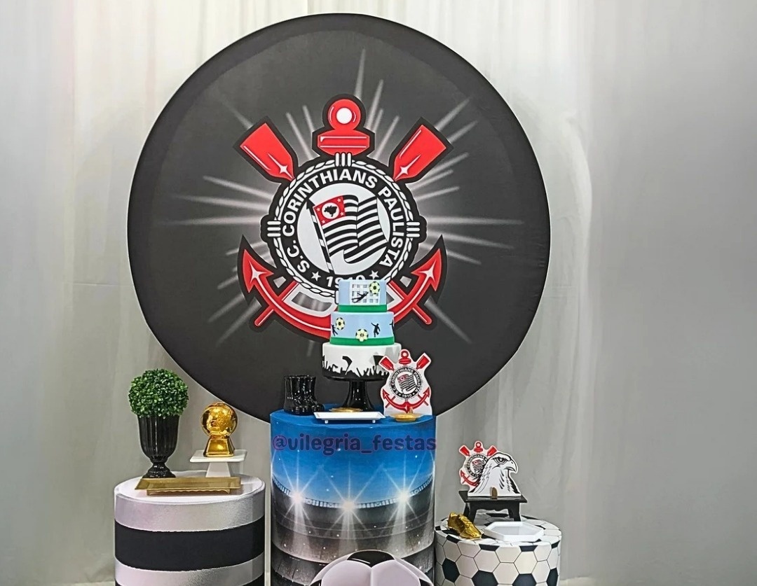 Kit Sorriso Corinthians 1 - Vilegria Festas