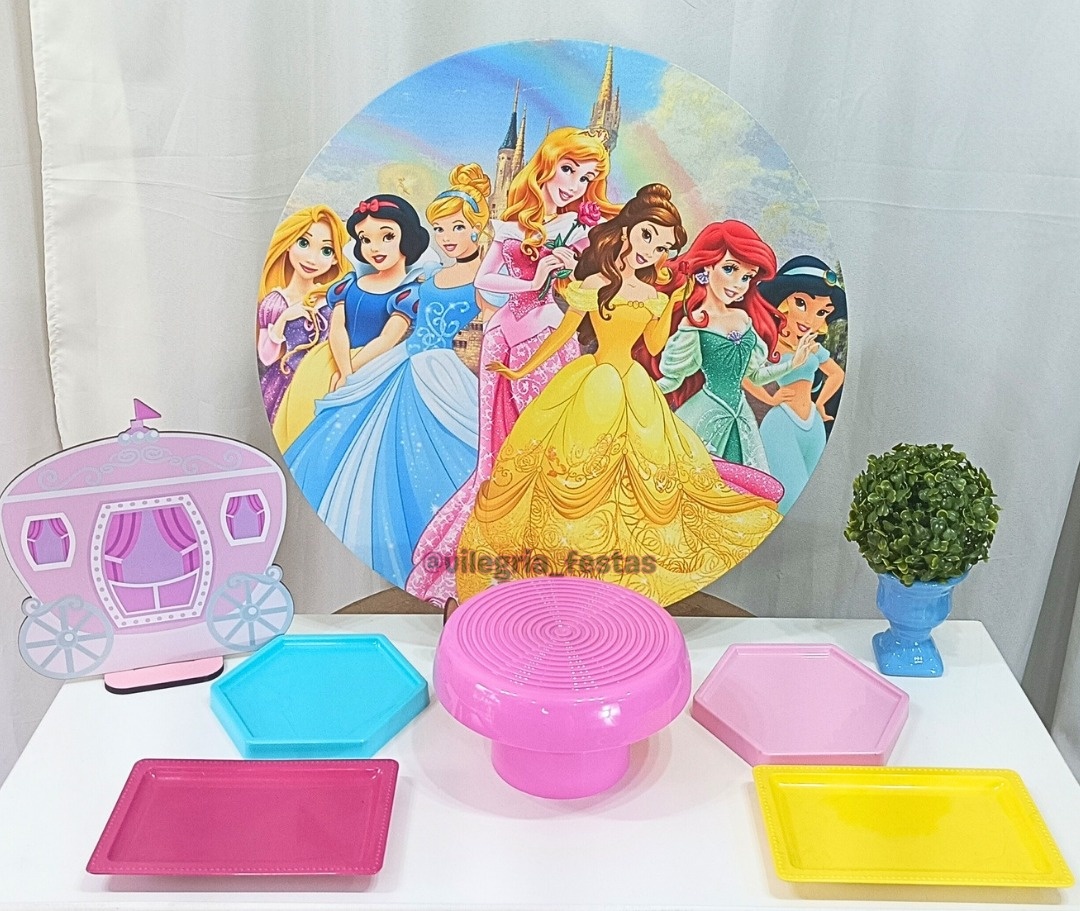Kit Alegria Princesas - Vilegria Festas