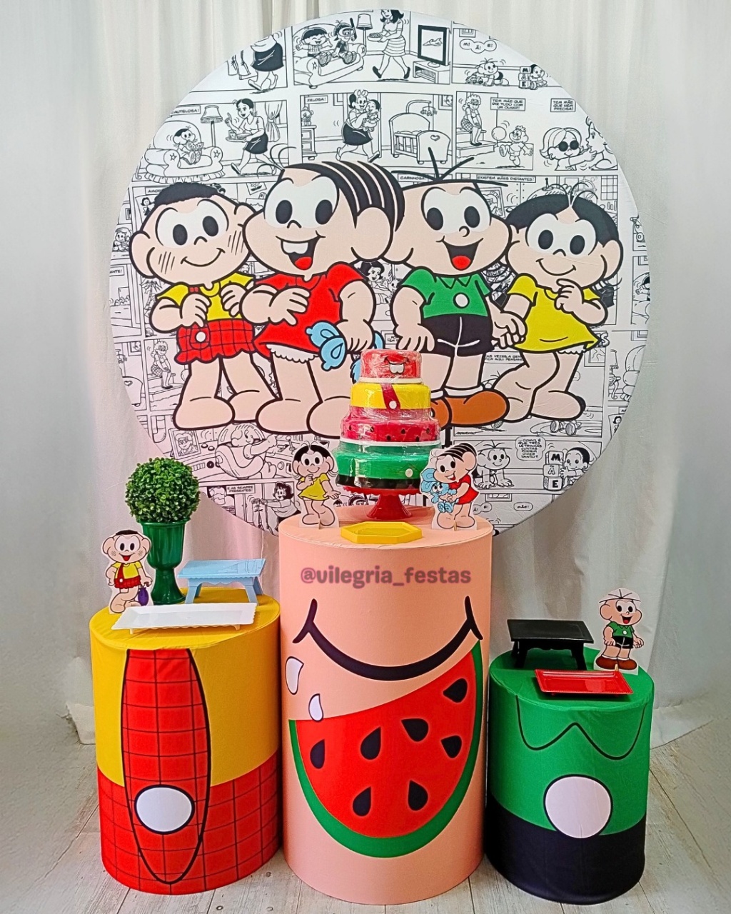 Kit Estrela Turma da Mônica - Vilegria Festas