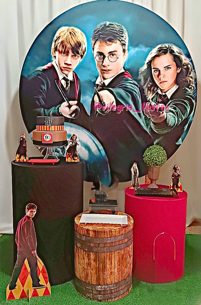 Kit Estrela Harry Potter - Vilegria Festas