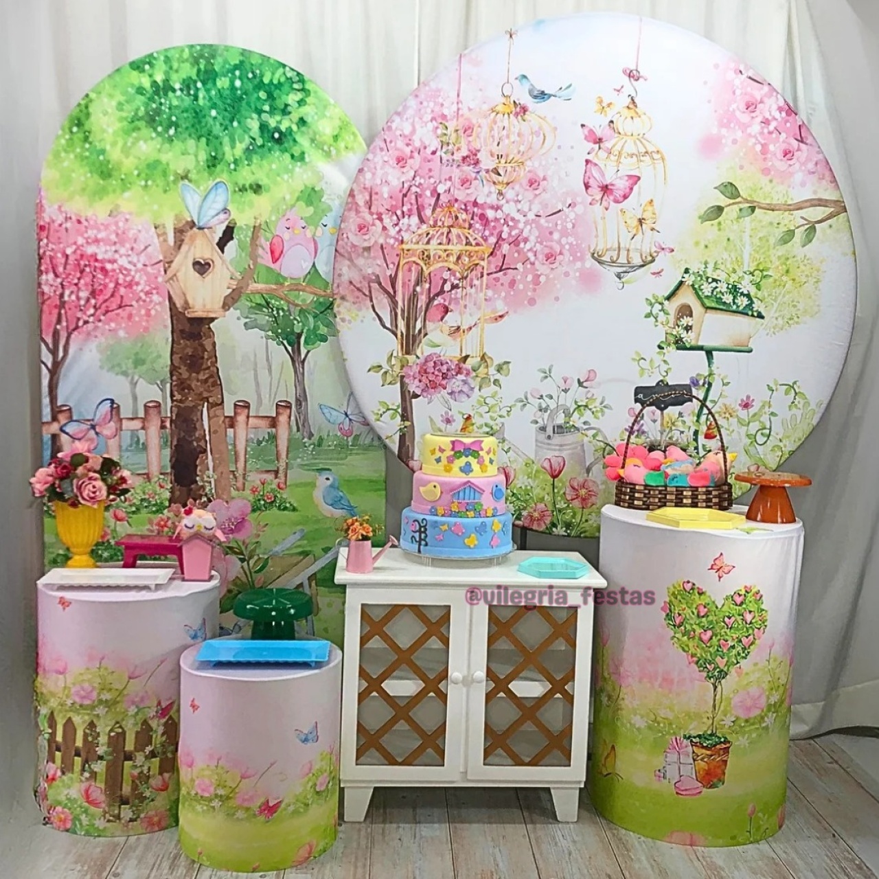Kit Universo Jardim Encantado - Vilegria Festas