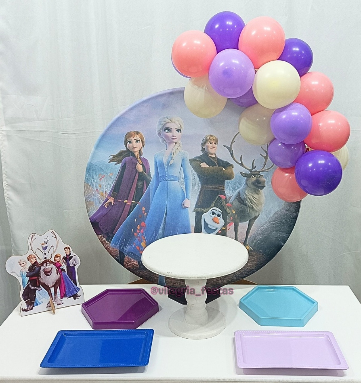 Kit Alegria Frozen - Vilegria Festas