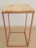 Mesa Cubo de Ferro Rose Gold M - Vilegria Festas