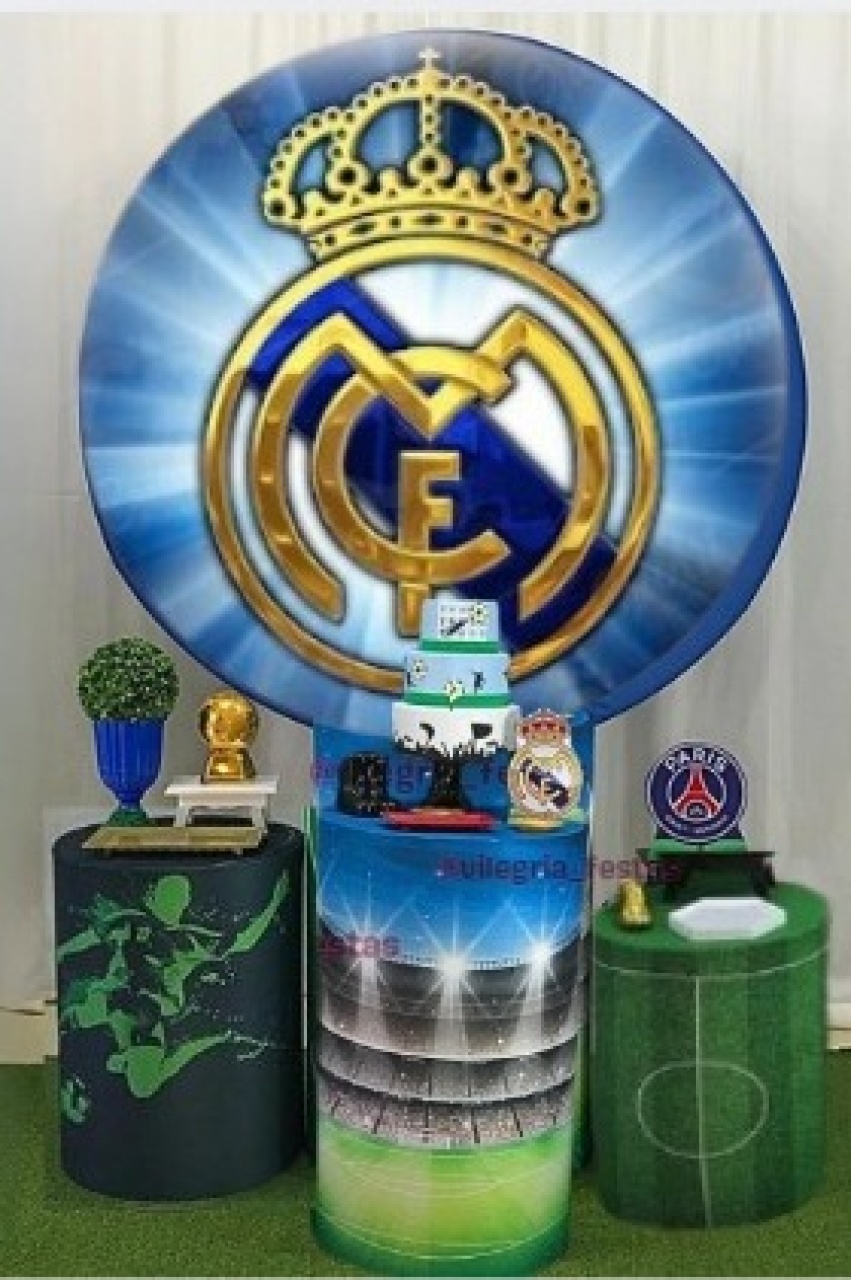 Kit Arco Íris Real Madrid - Vilegria Festas