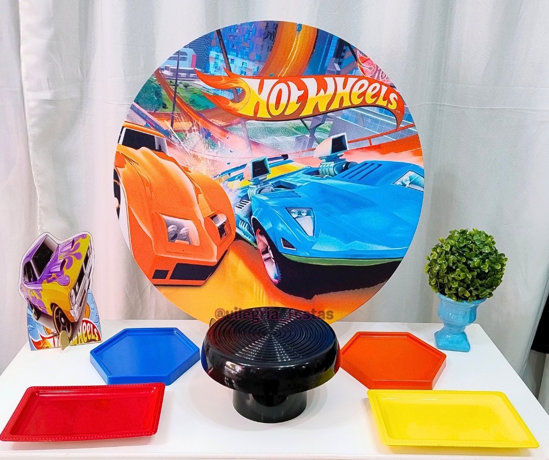 Kit Alegria Hotwheels - Vilegria Festas