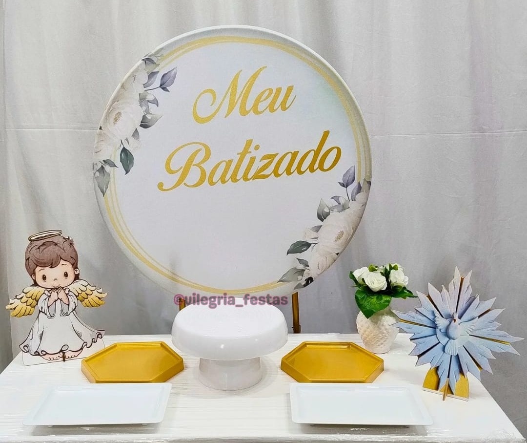 Kit Alegria Meu Batizado - Vilegria Festas