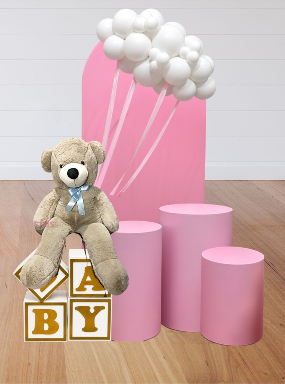 Kit Chá de Bebê Menina 2 - Vilegria Festas