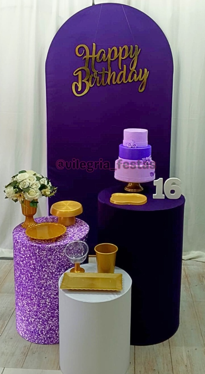 Kit Adulto Roc Roxo - Vilegria Festas
