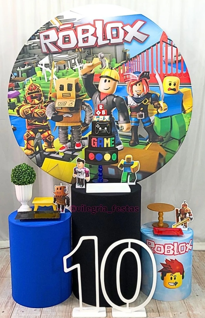 Kit Estrela Roblox 1 - Vilegria Festas