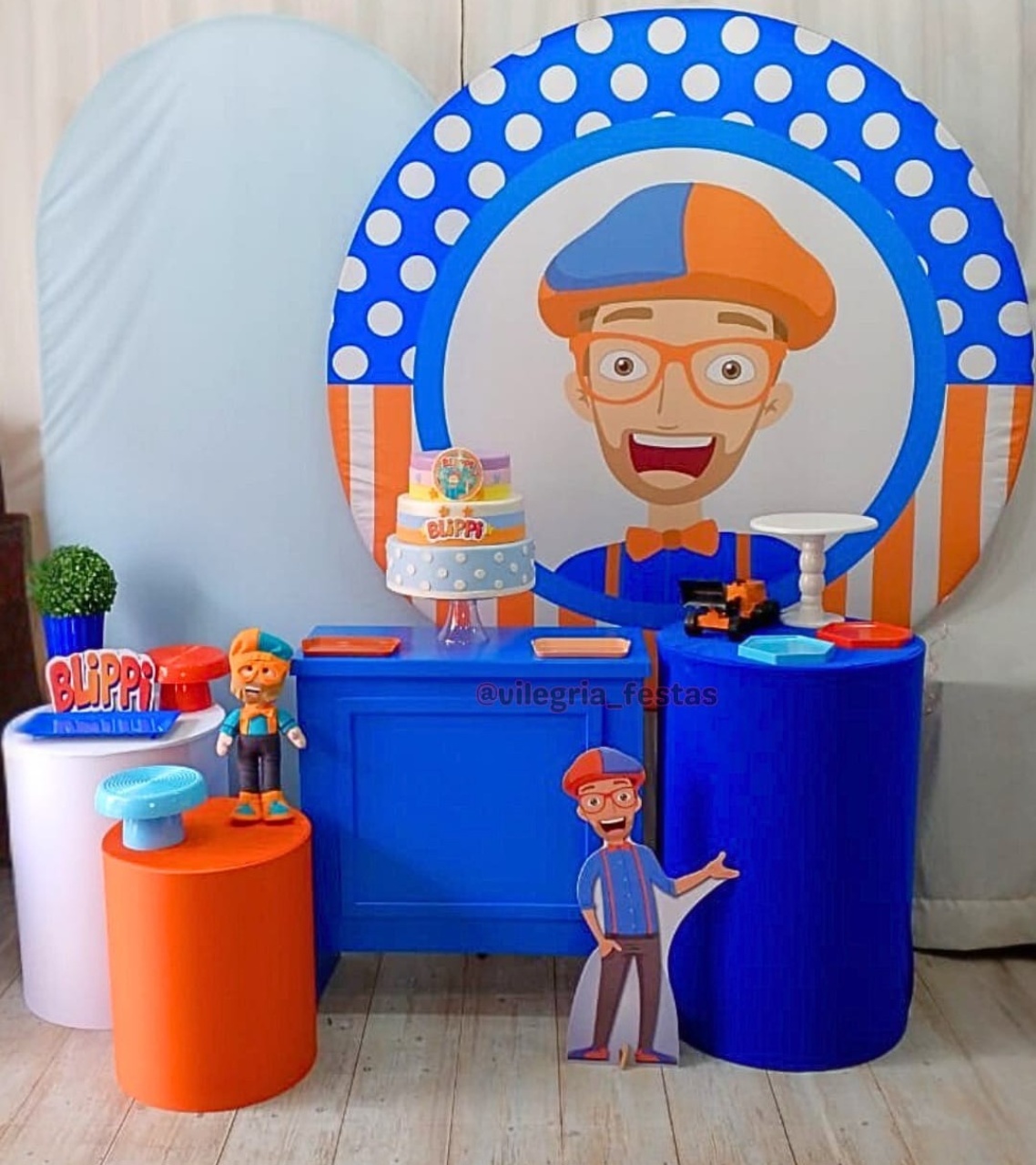 Kit Universo Blippi - Vilegria Festas