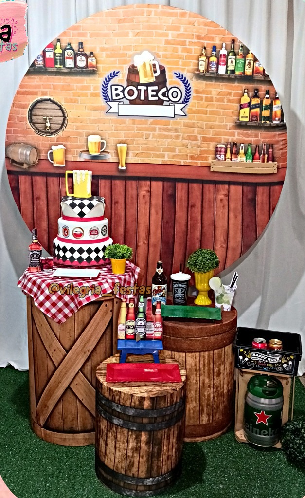 Kit Adulto Boteco - Vilegria Festas