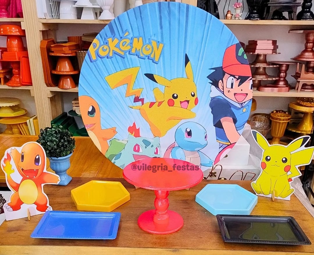 Kit Alegria Pokémon - Vilegria Festas