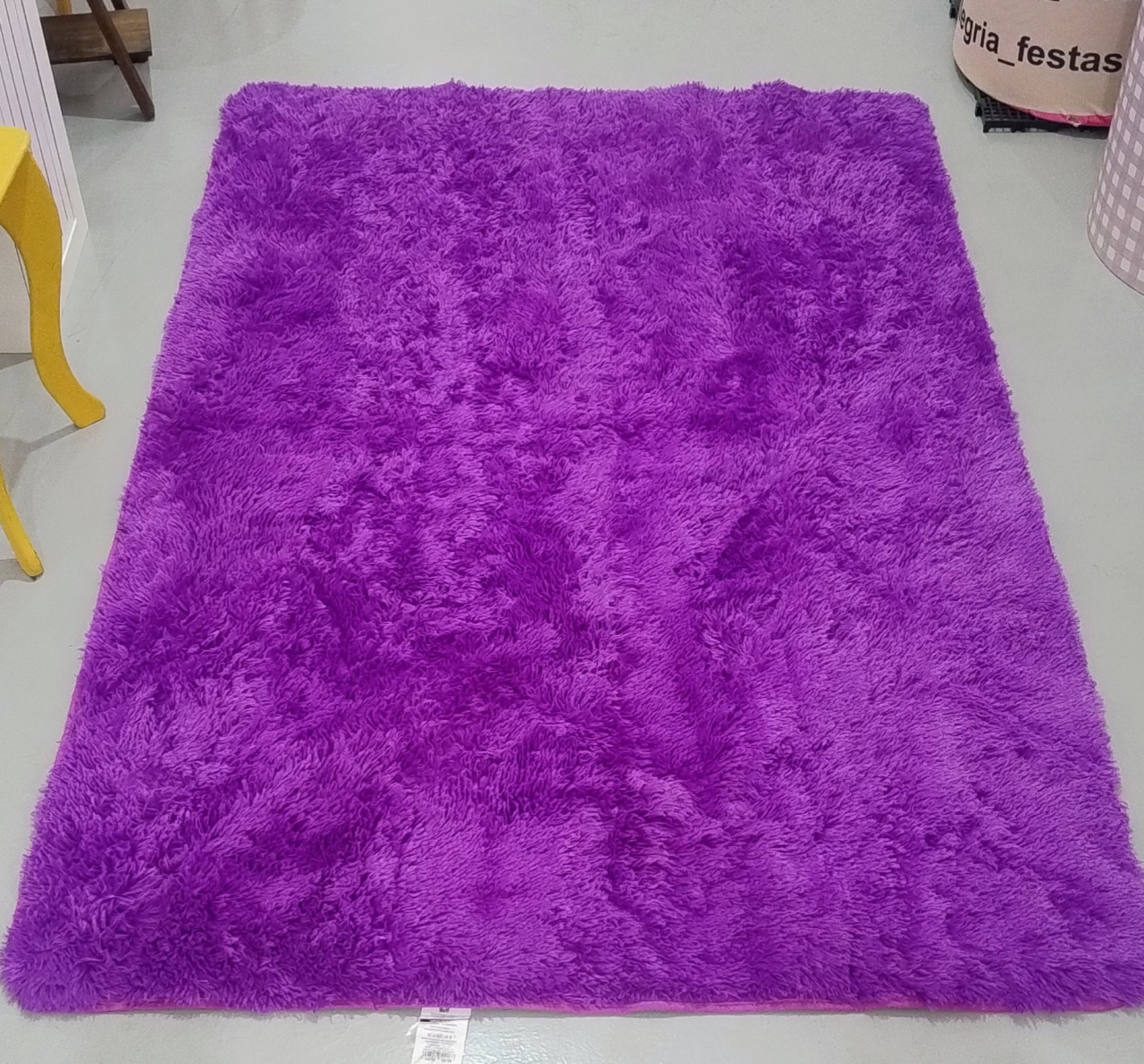 Tapete Felpudo Roxo G - Vilegria Festas