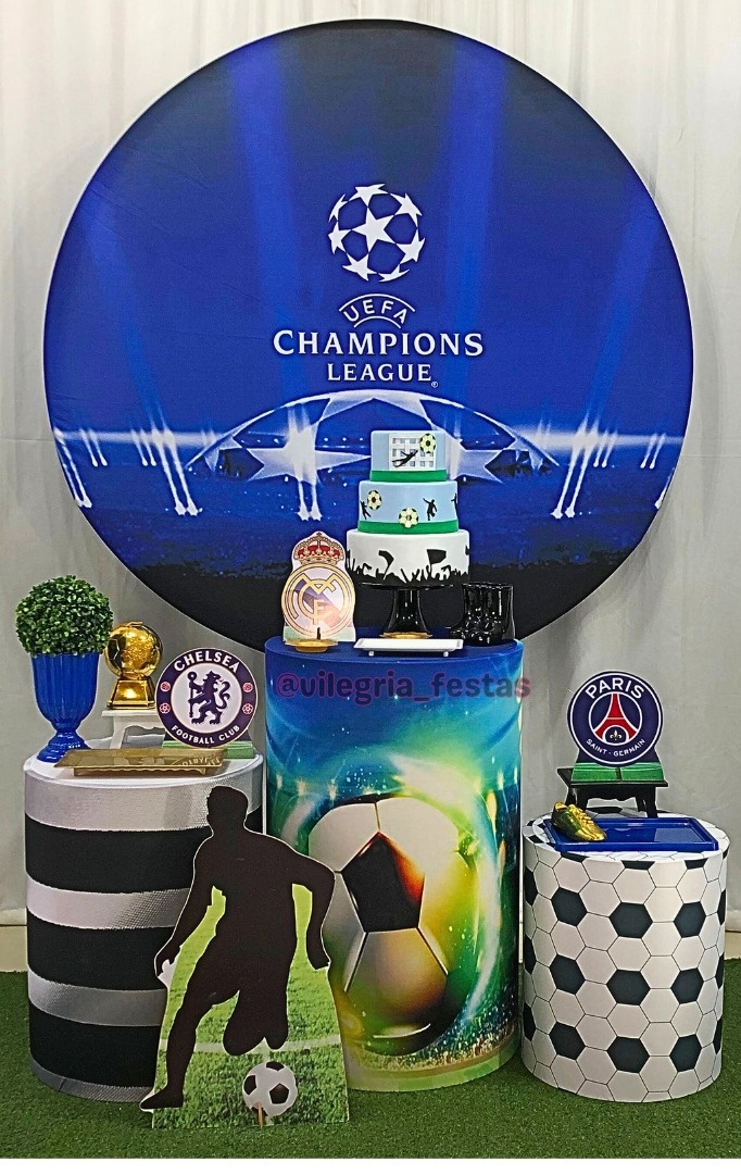 Kit Arco Íris Champions League - Vilegria Festas