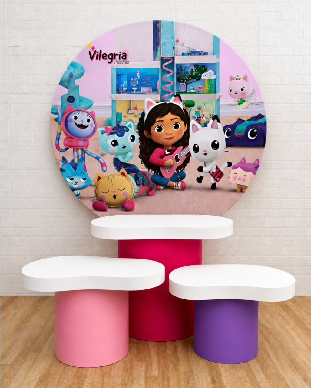 Kit Festejar A Casa Mágica da Gabby - Vilegria Festas