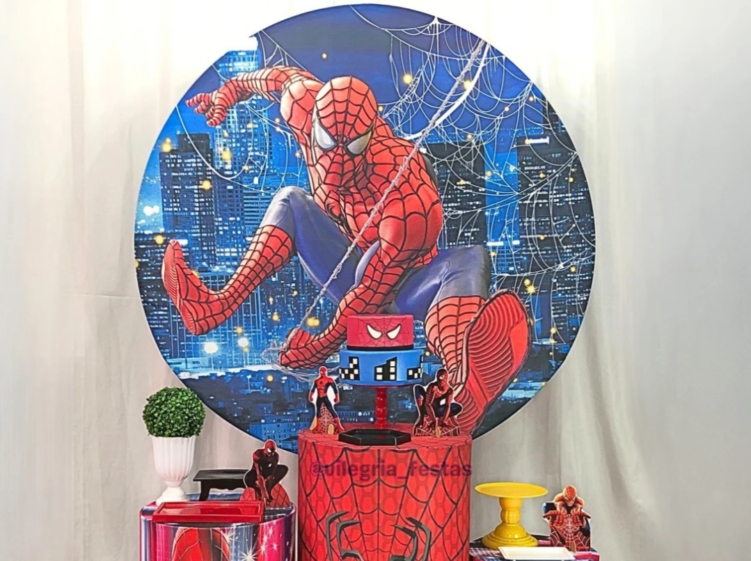 Kit Sorriso Homem Aranha - Vilegria Festas