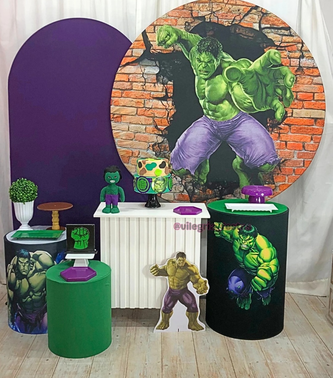 Kit Universo Hulk - Vilegria Festas