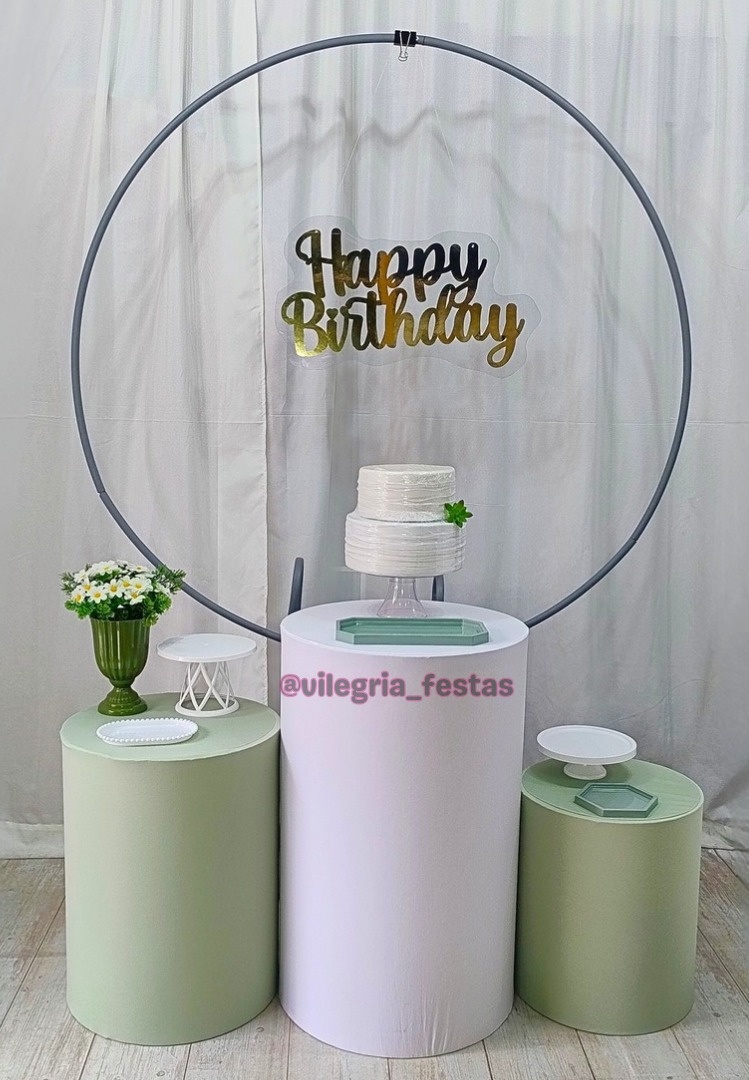 Kit Adulto Rc Neutro Happy Birthday - Vilegria Festas