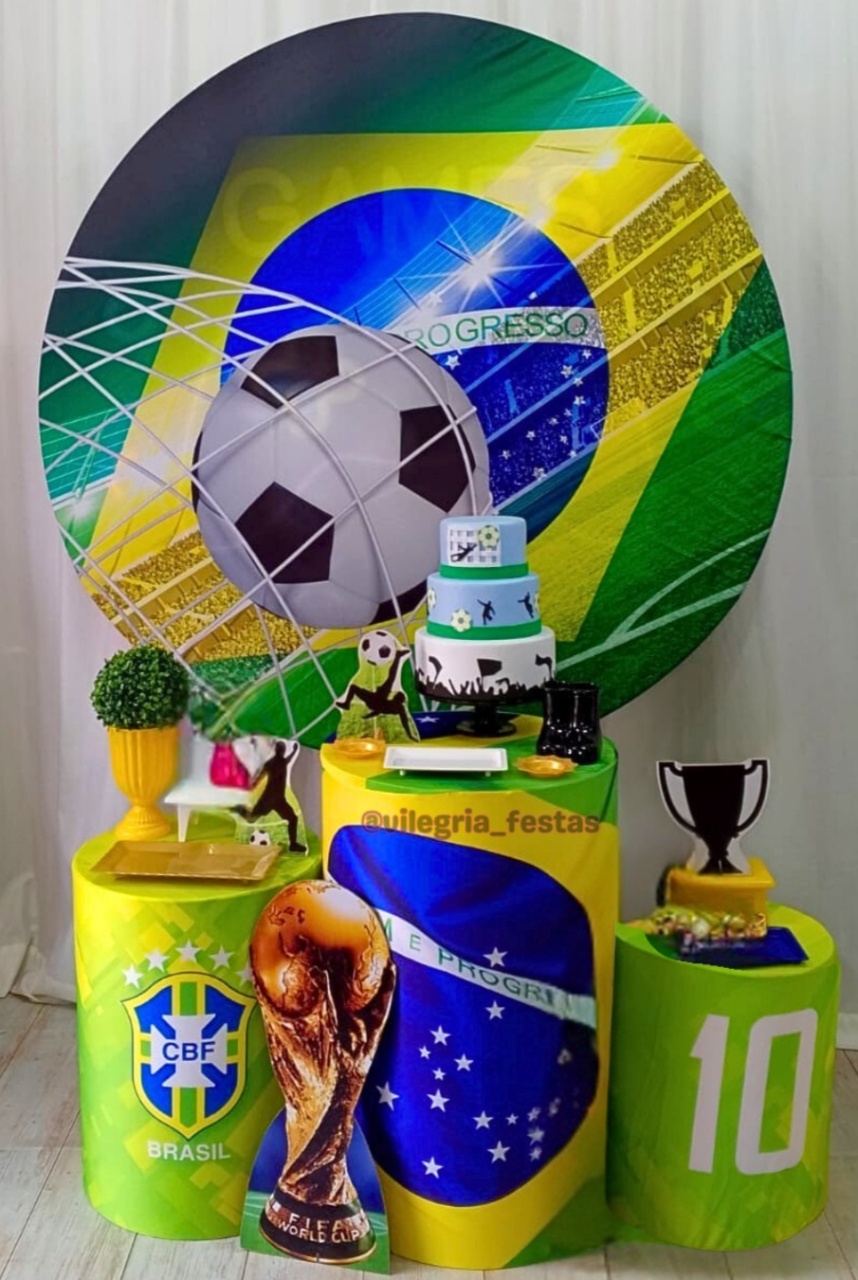 Kit Arco Iris Brasil - Vilegria Festas