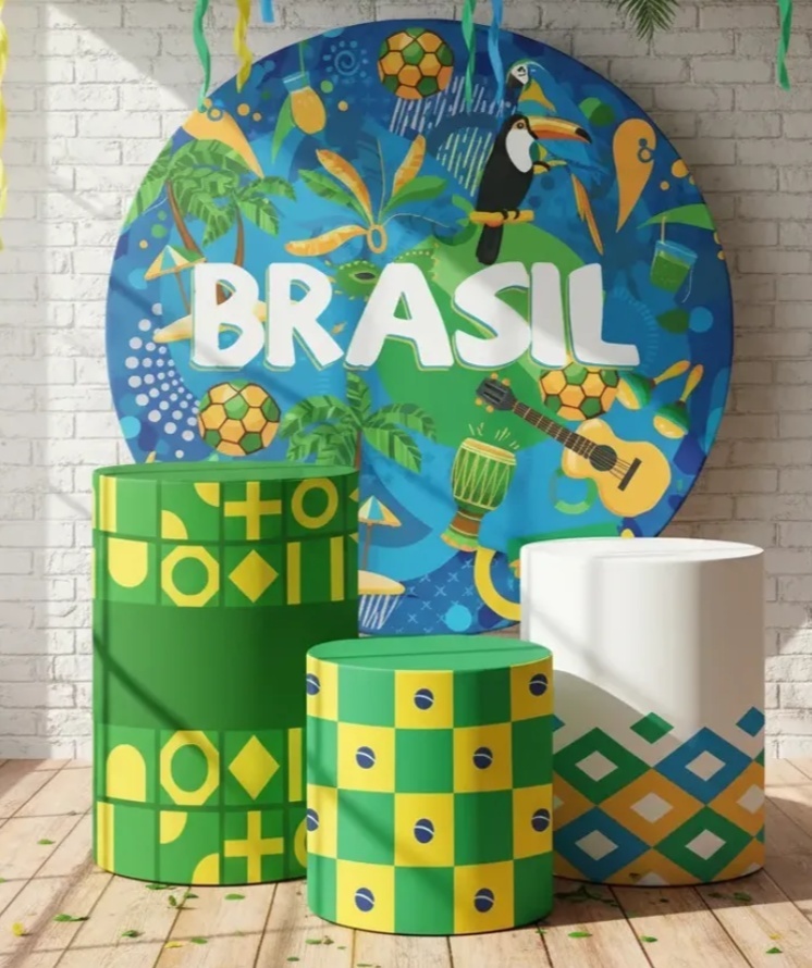 Kit Arco Íris Brasilidade - Vilegria Festas