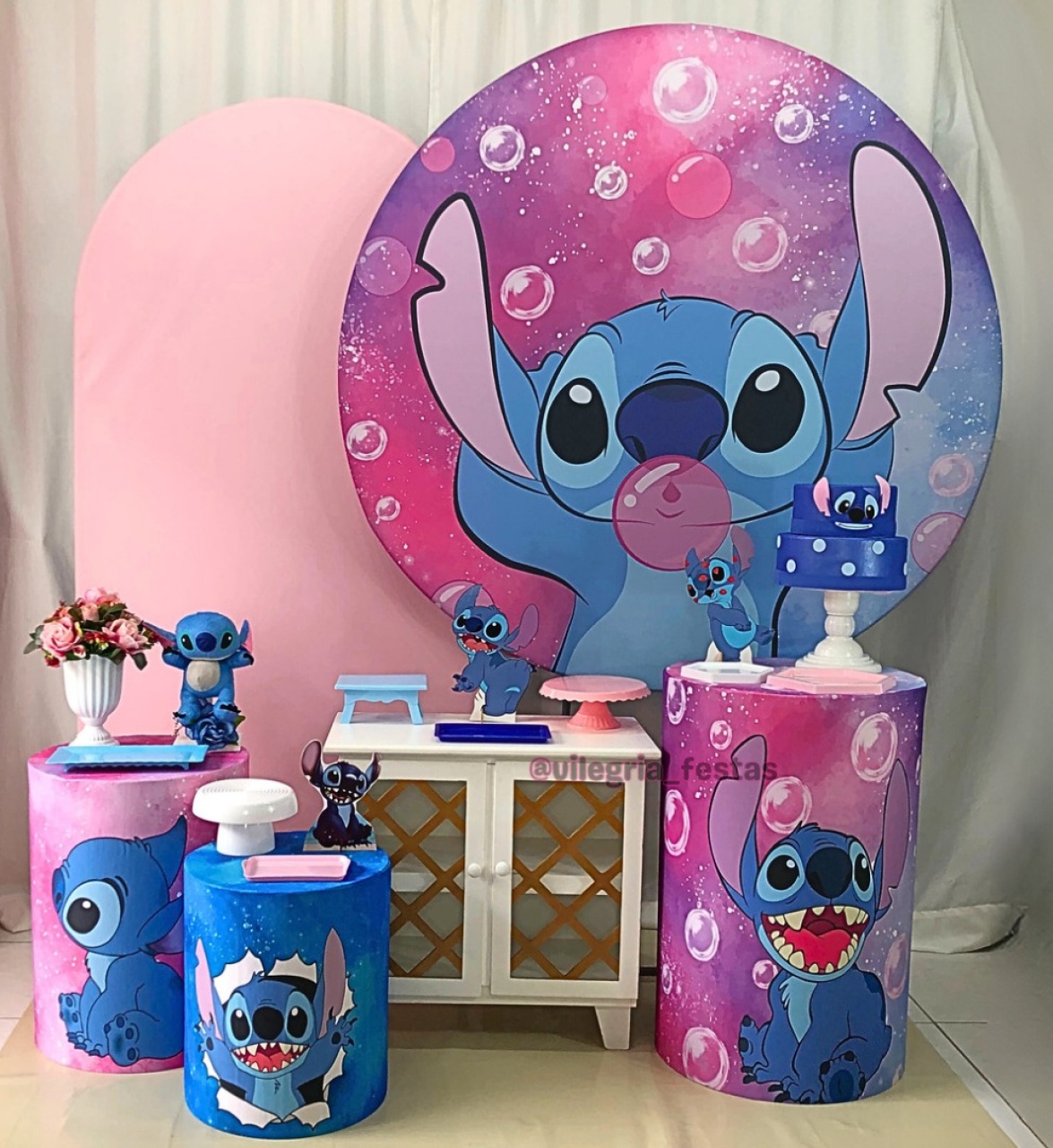 Kit Universo Stitch  - Vilegria Festas