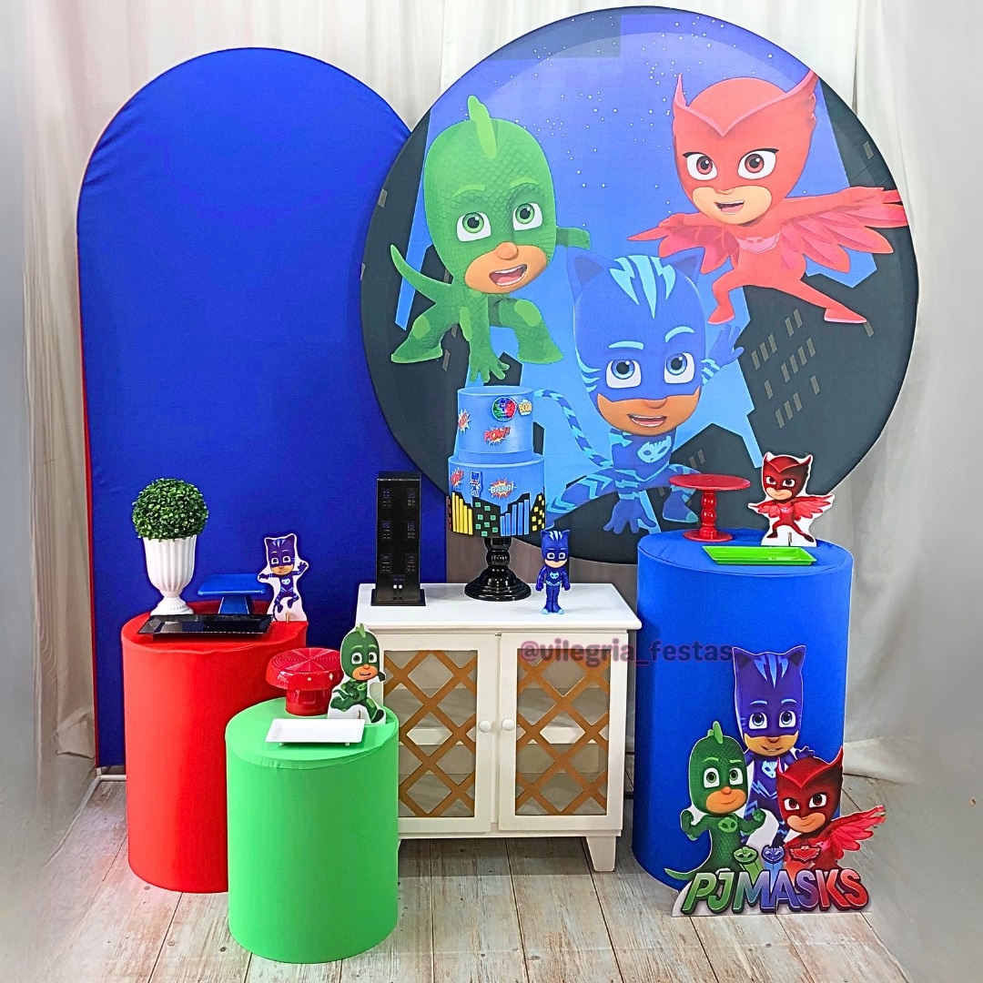 Kit Universo Pj Masks - Vilegria Festas