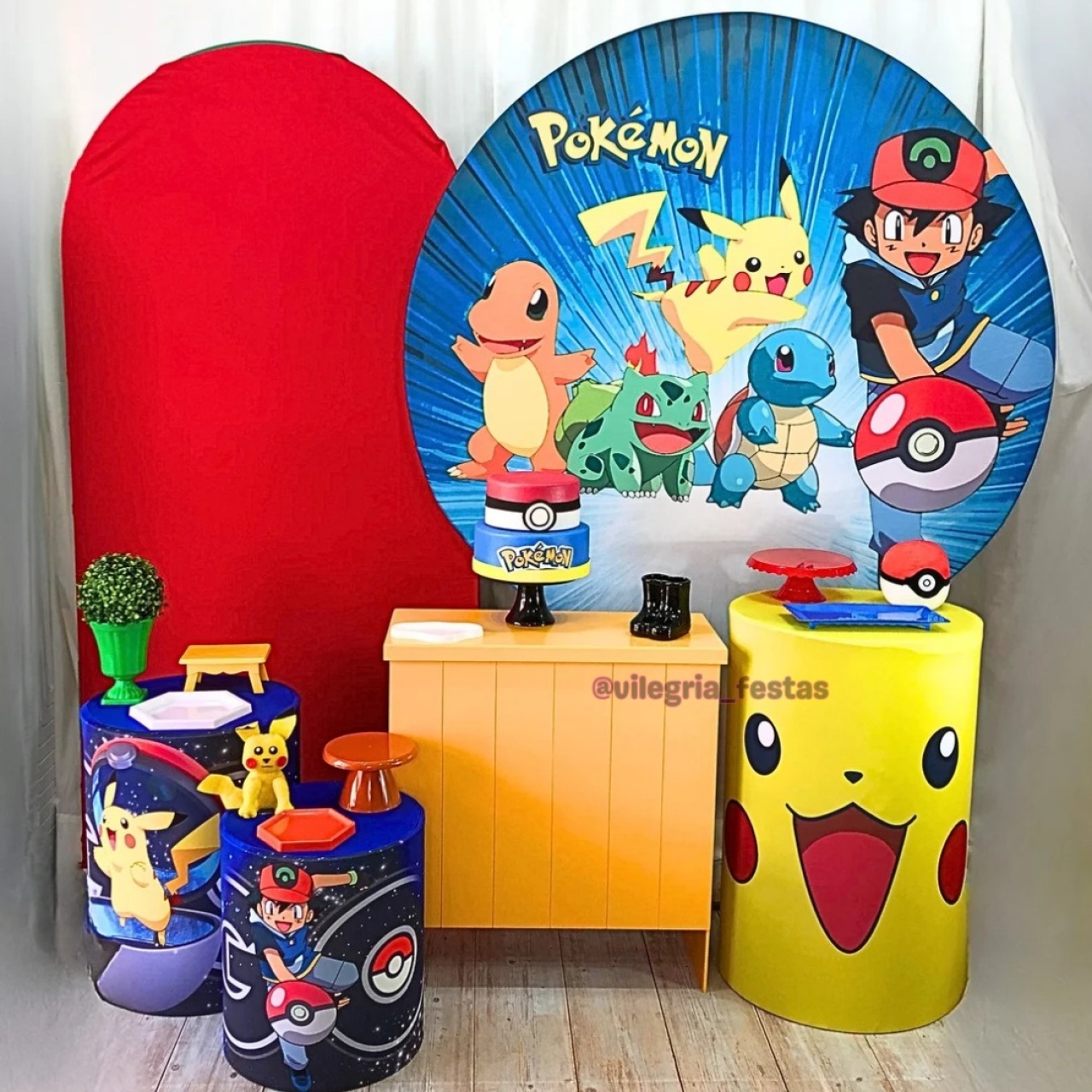 Kit Universo Pokémon - Vilegria Festas
