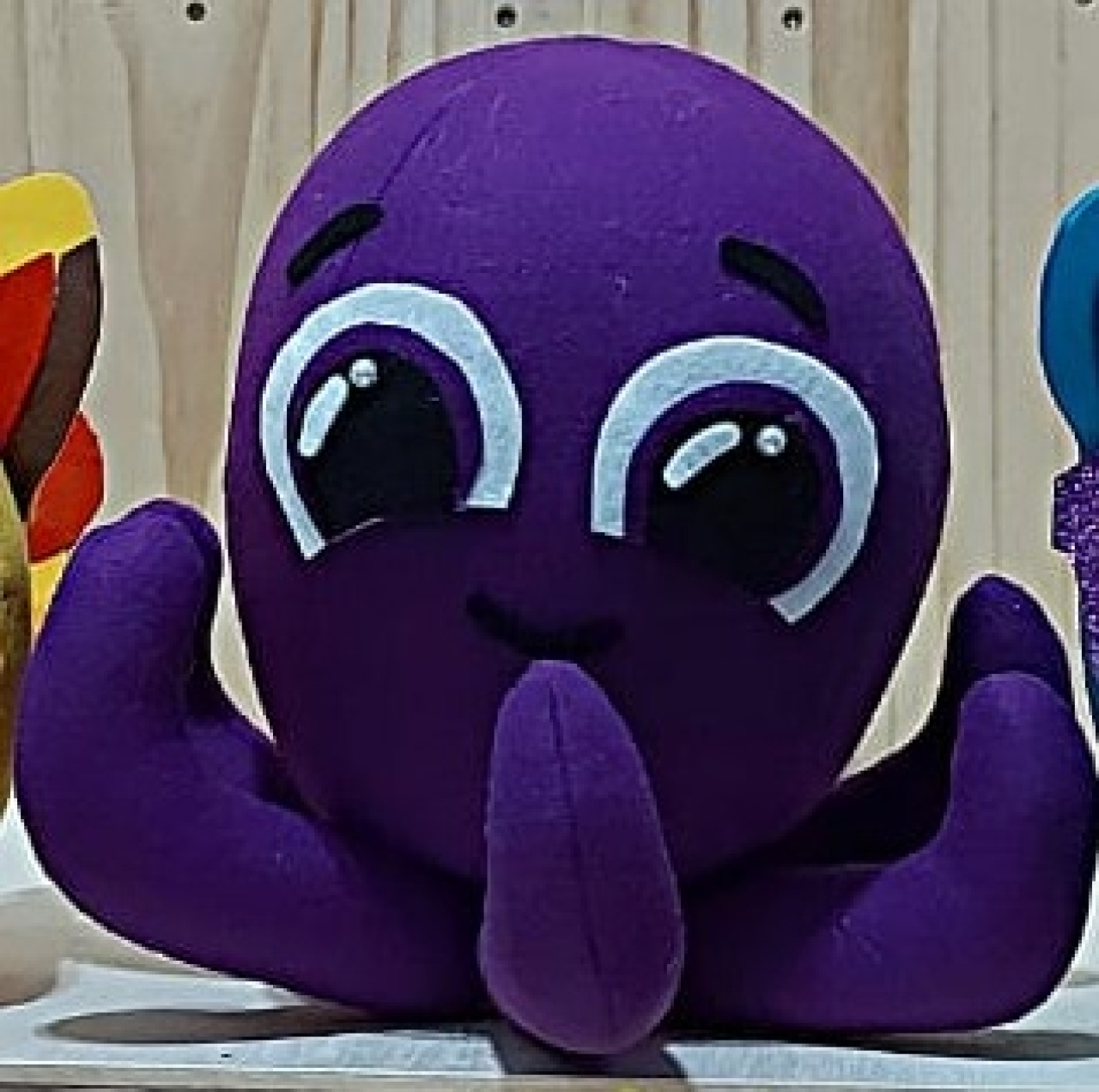 Feltro Bolofofos Roxo - Vilegria Festas
