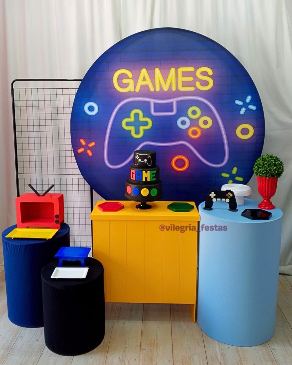 Kit Universo Games  - Vilegria Festas