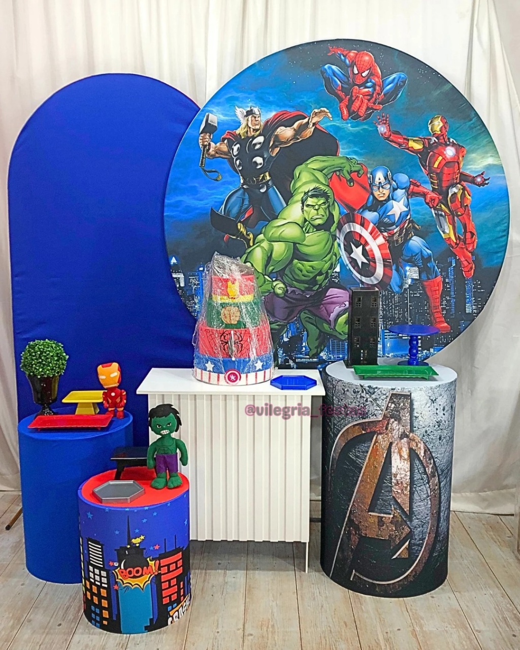Kit Universo Vingadores - Vilegria Festas